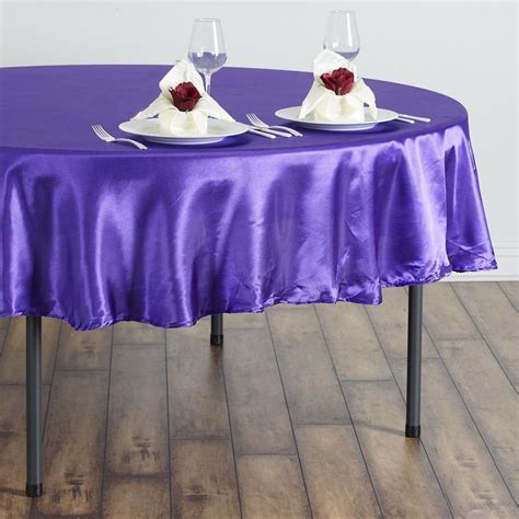 Dozen Lot Round Satin Tablecloths Wedding Party Banquet Special