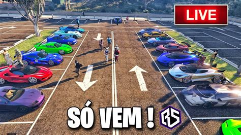 Live De Gta Online Encontro De Carro E Servi Os A Tropa Cola