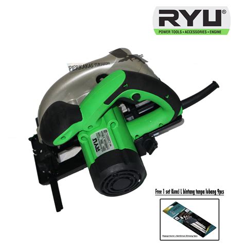 Ryu Rcs Mesin Circular Saw Inch Mesin Potong Kayu Gergaji Kayu