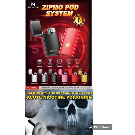 Zipmo Metal Pod System 600 Mah W Free Metal Lace Shopee Philippines