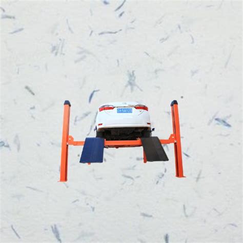 Inground Car Scissor Lift with 4.5 M Platform Length for Wheel Alignment Use Double Scissor Car ...