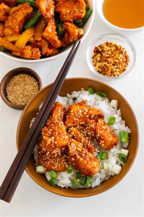 Honey Sesame Chicken Panda Express Copycat Moribyan