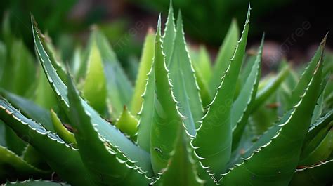 Fondo Aloe Vera Está Mostrando Sus Muchas Hojas Fondo Fotos De Plantas