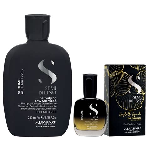 Alfaparf Semi Di Lino Sublime Detoxifying Low Shampoo 250 Ml