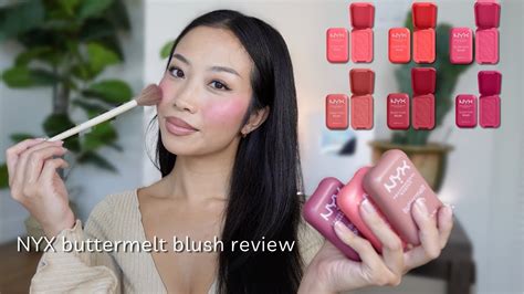 Nyx Buttermelt Blush Review Youtube