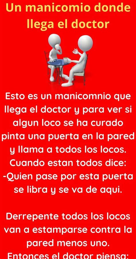 Un Manicomio Donde Llega El Doctor Chistes Gracioso