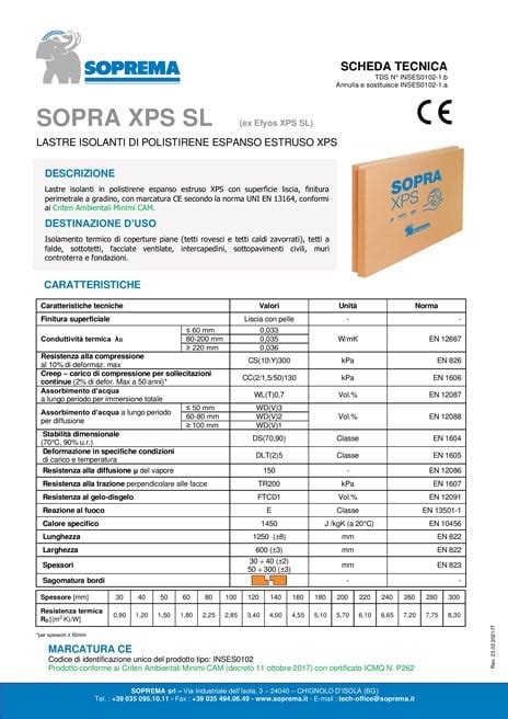 Sopra Xps Sl Pannello Termoisolante In Xps By Soprema