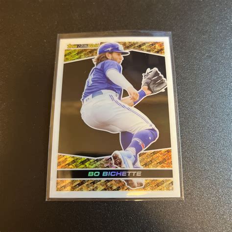 Yahoo Bo Bichette Topps Chrome Update Black Go