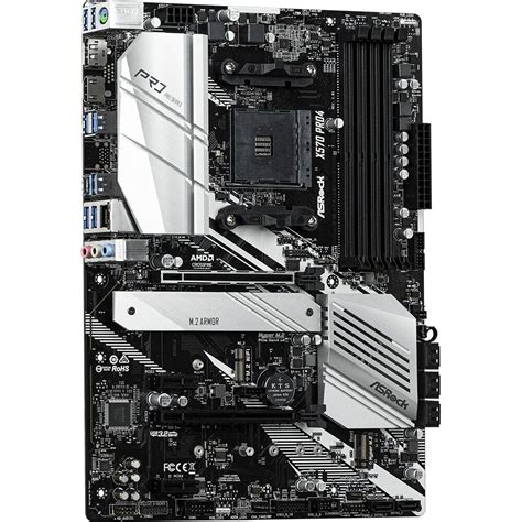 Asrock X570 Pro4 Am4 Atx Motherboard X570 Pro4 Bandh Photo Video