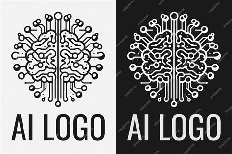 Premium Vector Artificial Intelligence Logo Design Ai Concept