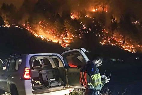 Un Conato De Incendio Forestal Obliga A Evacuar A Unas 200 Personas En