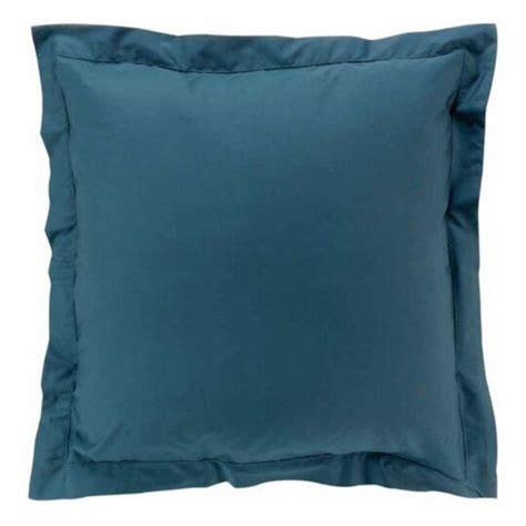 Taie D Oreiller Percaline X Cm Bleu Prix Carrefour