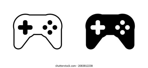 Game Controller Icon Joystick Illustration Symbol Stock Vector (Royalty ...