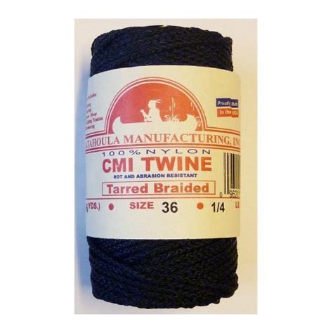 Catahoula Manufacturing Tarred Braided Nylon Twine Bank Line