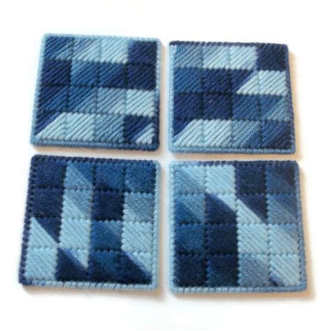 Plastic Canvas Coasters Etsy