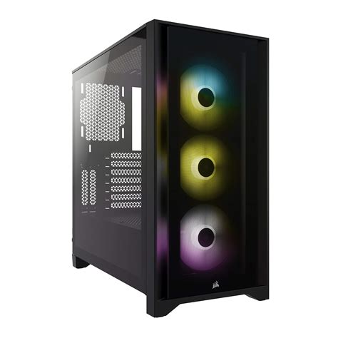 Corsair iCUE 4000X RGB Mid-Tower ATX PC Case - Black for sale | Phoenix ...