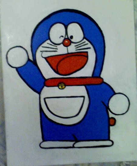 Doraemon Painting At Explore Collection Of