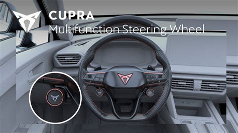 CUPRA Leons Multifunction Steering Wheel CUPRA YouTube