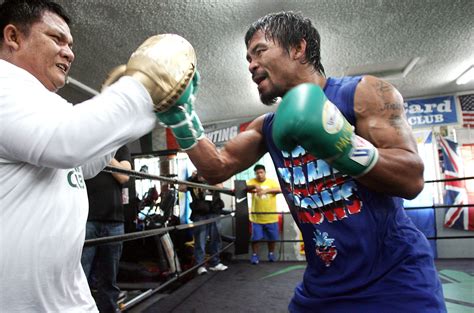 Manny Pacquiao Workout Photo Gallery Boxing News Boxing Ufc And Mma