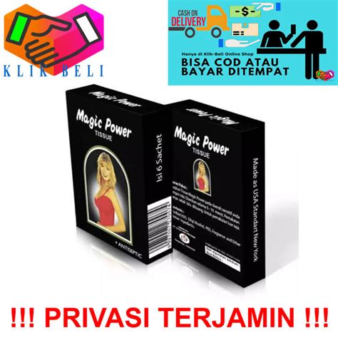 Klik Beli Tissue Magic Power Super Tisu Tissu Magic Man Antiseptic 6