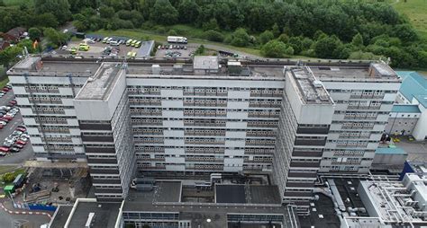 Back on-site at Aintree Hospital - Aluminium Rainscreen Overcladding Specialist