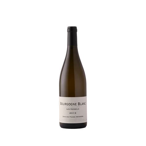 Pierre Boisson Les Herbeaux Bourgogne Blanc Chardonnay 2019 White