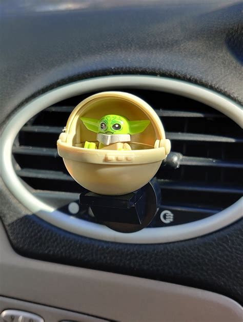 Grogu Car Air Freshener Baby Yoda Star Wars The Etsy