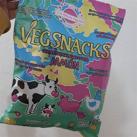 Un Rinc N Vegano Vegsnacks Galletas Saladas Sabor Jamon Review Abillion