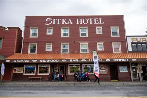 Historic Sitka Hotel In Sitka Alaska Editorial Photo Image Of Travel