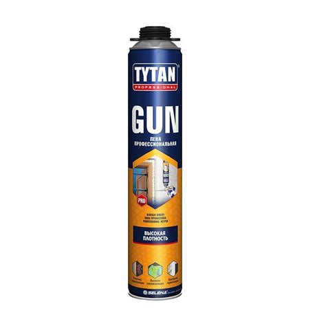 Профессиональная монтажная пена Tytan Professional ТИТАН GUN Пена ...