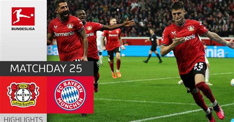 Resultados Bayer Leverkusen Bayern Múnich 2 1 25ª jornada de