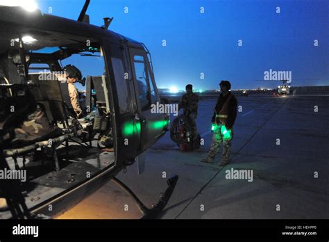 Under Moonlight Ground And Flight Crews Of 2nd Squadron Iraqi Air