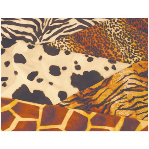 £24x8 Animal Fur Fabric Pack Fur Fabrics Animal Fur Fur