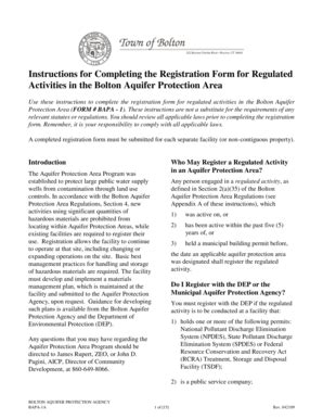 Fillable Online Instructions For Completing The Registration Form For