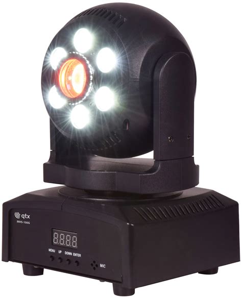 J P Leisure Ltd Qtx Gobo Spotwash Rgbw Led Spot Wash Moving Head