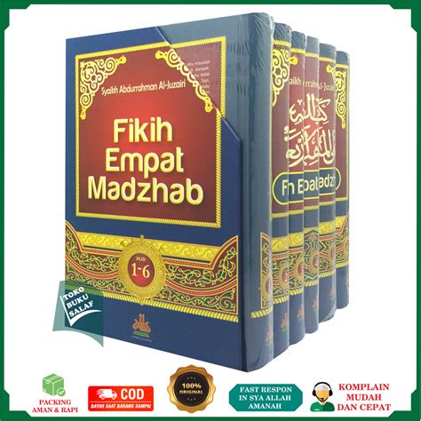 Jual Fikih Empat Madzhab Buku Fiqih 4 Mazhab Fiqh Islam Lengkap Karya