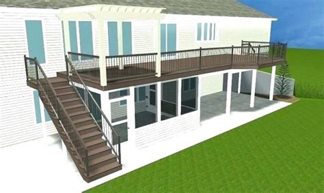 Second Story Deck Plans Pictures How To Build A Second Story Deck Second Story Deck Plans A