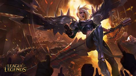 Wallpaper Kan Liu League Of Legends Women Kayle League Of Legends 2048x1152 Anglzspace