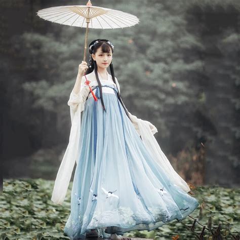 Hanfu Chinese Dance Costume Traditional Performance Clothing Women