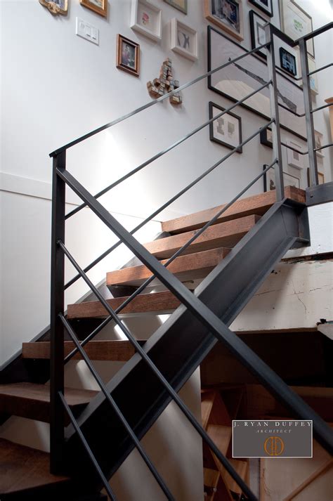 Industrial Style Stair Railing – HOMYSTYLE