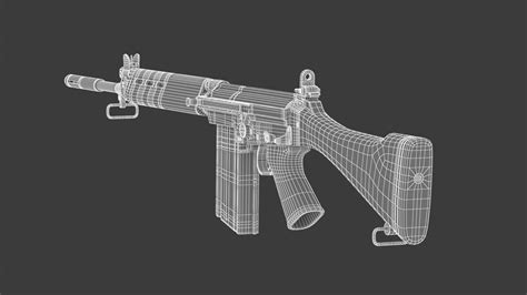 FN FAL 3D TurboSquid 1760517