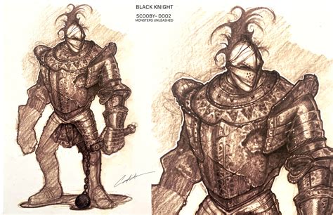 Artstation Black Knight Scooby Doo2 Monsters Unleashed