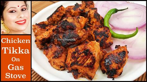 Chicken Tikka Recipe How To Make Indian Chicken Tikka Kabab Arpita Nath Youtube