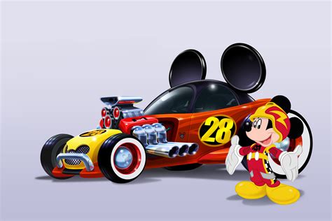 Disney Mickey And The Roadster Racers Speed N Spill Raceway