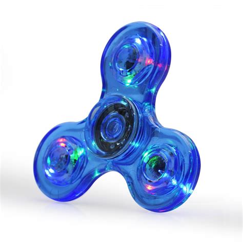 Figrol Led Light Fidget Spinnerrainbow Fidget Toy Light Finger Hand