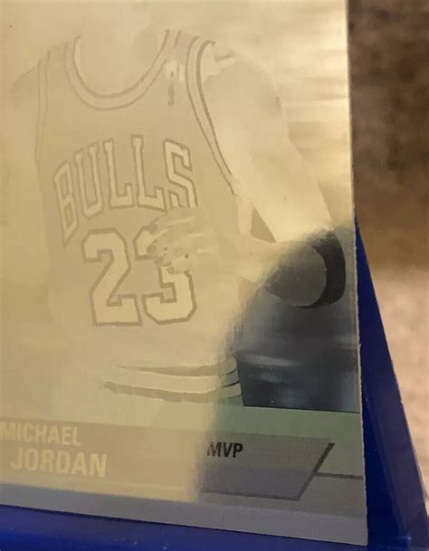 1992 93 Upper Deck Award Winner MVP Hologram MICHAEL JORDAN AW9