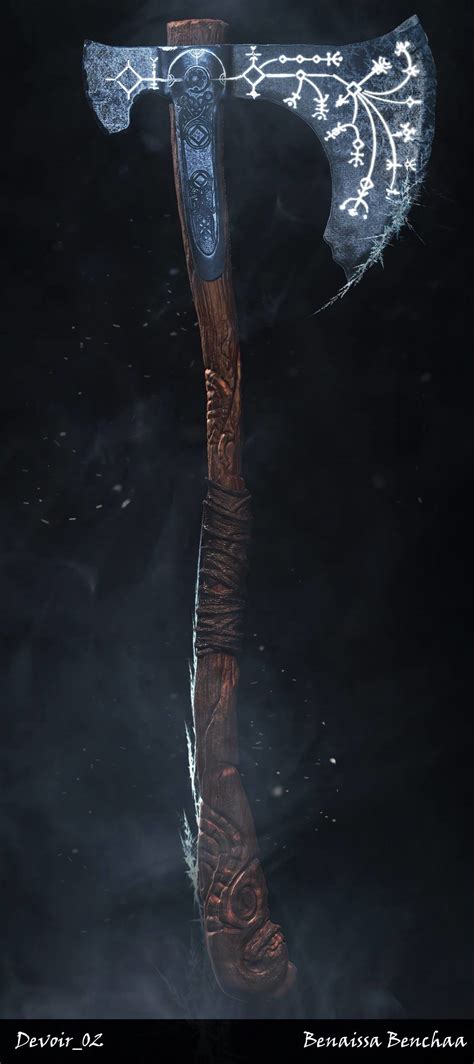 Artstation Leviathan Axe From God Of War