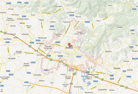 Brescia Map - Italy