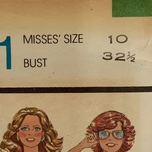 VTG Mccalls Bikini Bathing Suit Sewing Pattern Bikini One Piece Swimsuit Pants Bell Bottoms