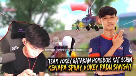 Team Vokey Ratakan Homebois Kat Scrim Kenapa Spray Vokey Padu Sangat